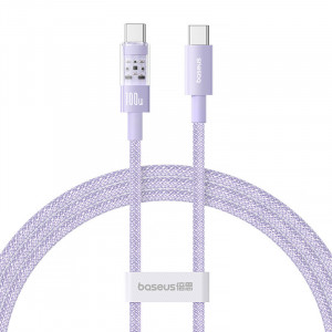 Дата кабель Baseus Gem Fast Charging Type-C to Type-C 100W (1m) (P10373000111)