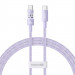 Дата кабель Baseus Gem Fast Charging Type-C to Type-C 100W (1m) (P10373000111) (Nebula Purple)