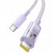 Фото Дата кабель Baseus Gem Fast Charging Type-C to Type-C 100W (1m) (P10373000111) (Nebula Purple) на vchehle.ua