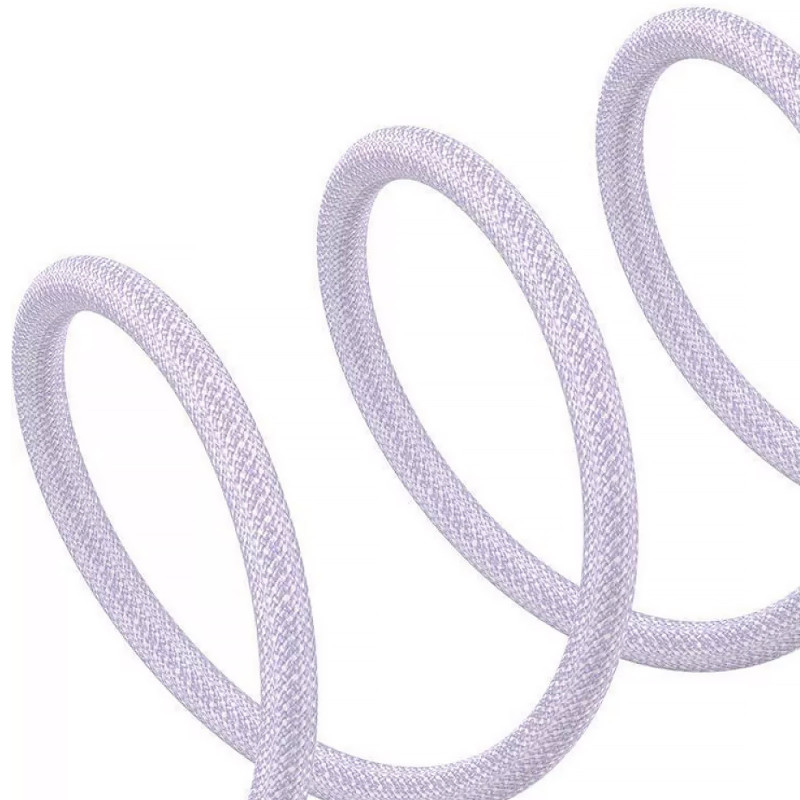 Купить Дата кабель Baseus Gem Fast Charging Type-C to Type-C 100W (1m) (P10373000111) (Nebula Purple) на vchehle.ua