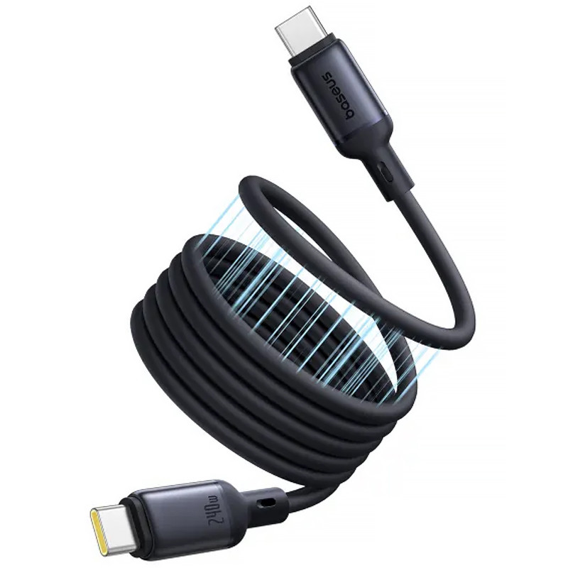 Дата кабель Baseus PicoGo Type-C to Type-C 240W (2m) (E04233) (Cosmic Black)