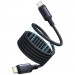 Дата кабель Baseus PicoGo Type-C to Type-C 240W (2m) (E04233) (Cosmic Black)
