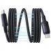 Фото Дата кабель Baseus PicoGo Type-C to Type-C 240W (2m) (E04233) (Cosmic Black) в магазине vchehle.ua