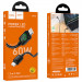 Фото Дата кабель Hoco U146 Mundo Type-C to Type-C 60W (1.2m) (Black) на vchehle.ua