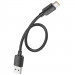 Дата кабель Hoco X96 Hyper USB для Type-C 100W (0.25m) (Black) в магазині vchehle.ua