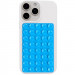 Тримач-присоска для телефону Double Side Silicone 100*64мм (Light Blue)