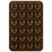 Тримач-присоска для телефону Double Side Silicone 80*55мм (Brown)