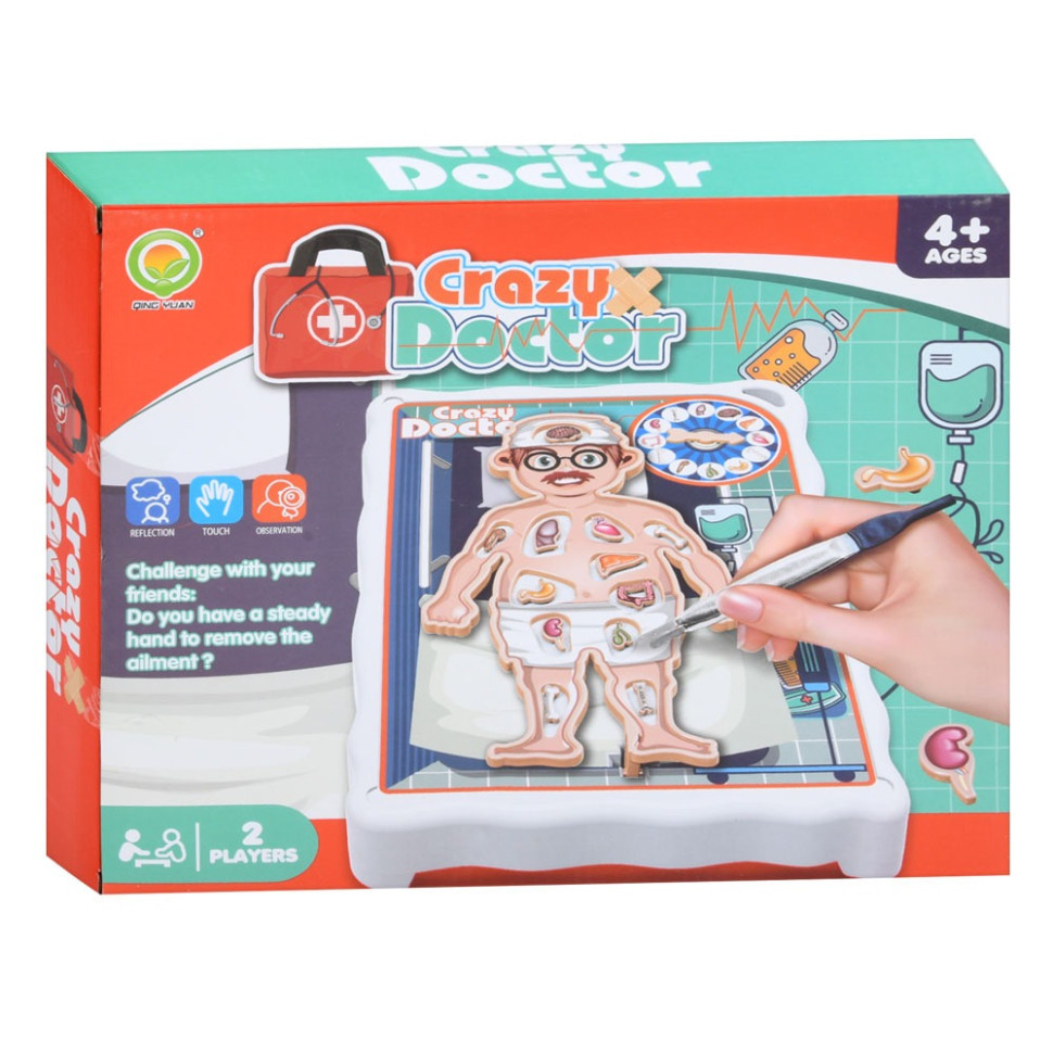 Детская настольная игра "Crazy Doctor" в магазине vchehle.ua