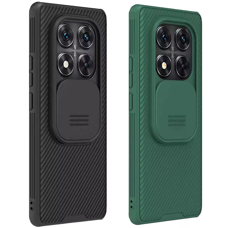 Карбоновая накладка Nillkin CamShield Pro для Xiaomi Redmi Note 14 Pro+ 5G