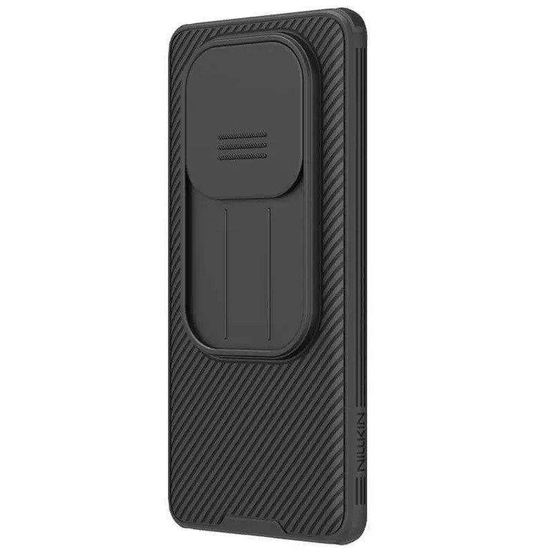 Фото Карбоновая накладка Nillkin CamShield Pro для Xiaomi Redmi Note 14 Pro+ 5G (Black) на vchehle.ua