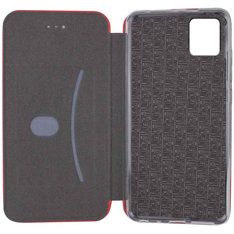 Кожаный чехол-книжка Classy для Samsung Galaxy A06 (Красный) в магазине vchehle.ua
