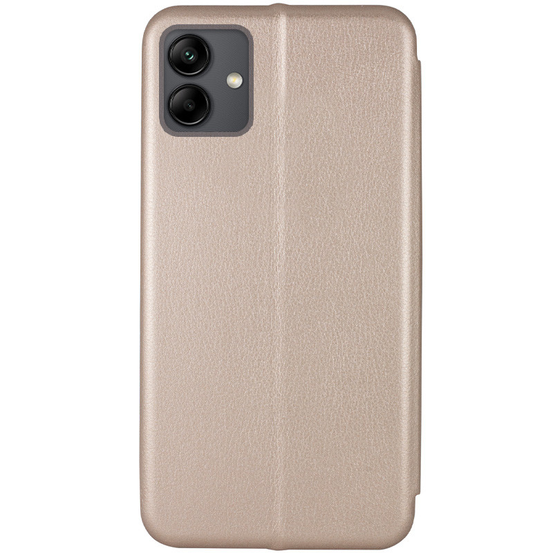 Фото Кожаный чехол-книжка Classy для Samsung Galaxy A06 (Золотой) на vchehle.ua