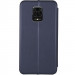 Фото Шкіряний чохол-книжка Classy на Xiaomi Redmi Note 9s / Note 9 Pro / Note 9 Pro Max (Темно-синій) на vchehle.ua