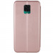 Фото Шкіряний чохол-книжка Classy на Xiaomi Redmi Note 9s / Note 9 Pro / Note 9 Pro Max (Rose Gold) на vchehle.ua