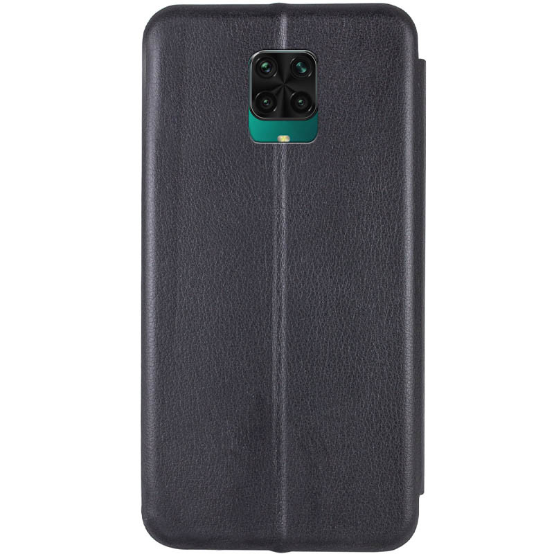Фото Шкіряний чохол-книжка Classy на Xiaomi Redmi Note 9s / Note 9 Pro / Note 9 Pro Max (Чорний) в маназині vchehle.ua