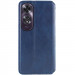 Шкіряний чохол-книжка GETMAN Cubic (PU) на Oppo A60 4G (Синій) в магазині vchehle.ua