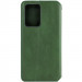 Фото Шкіряний чохол-книжка GETMAN Cubic (PU) на Samsung Galaxy S24 (Зелений) на vchehle.ua
