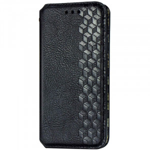 Кожаный чехол-книжка GETMAN Cubic (PU) для Xiaomi Redmi Note 9 Pro