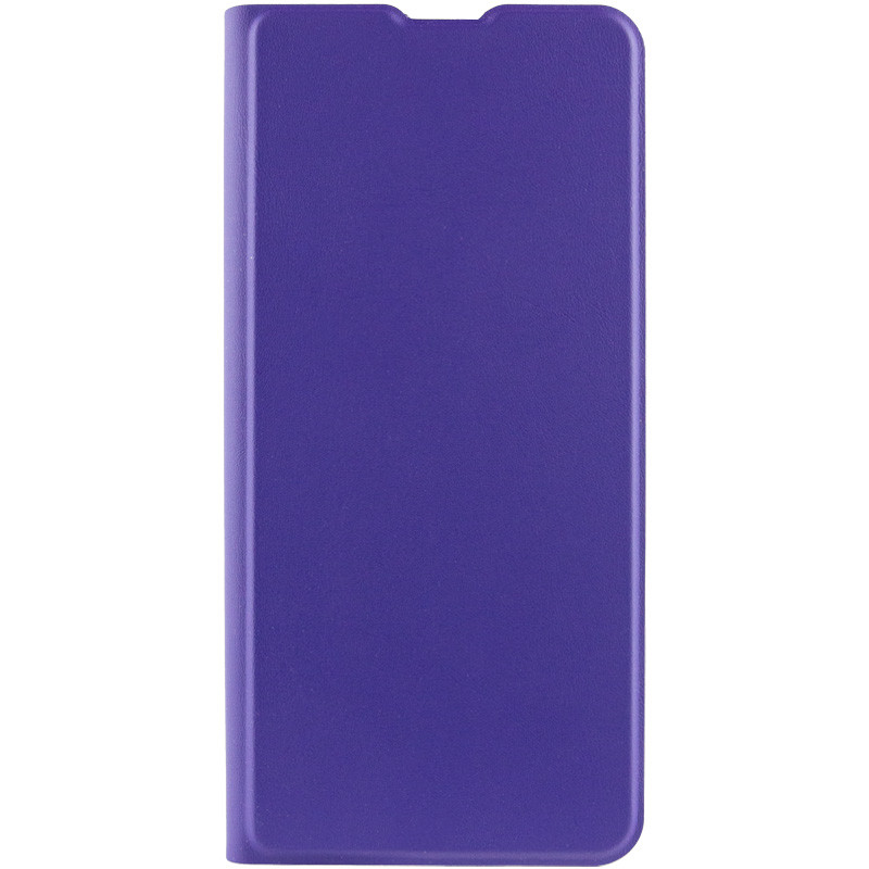 Кожаный чехол-книжка GETMAN Elegant (PU) для Motorola Moto G14 (Фиолетовый)