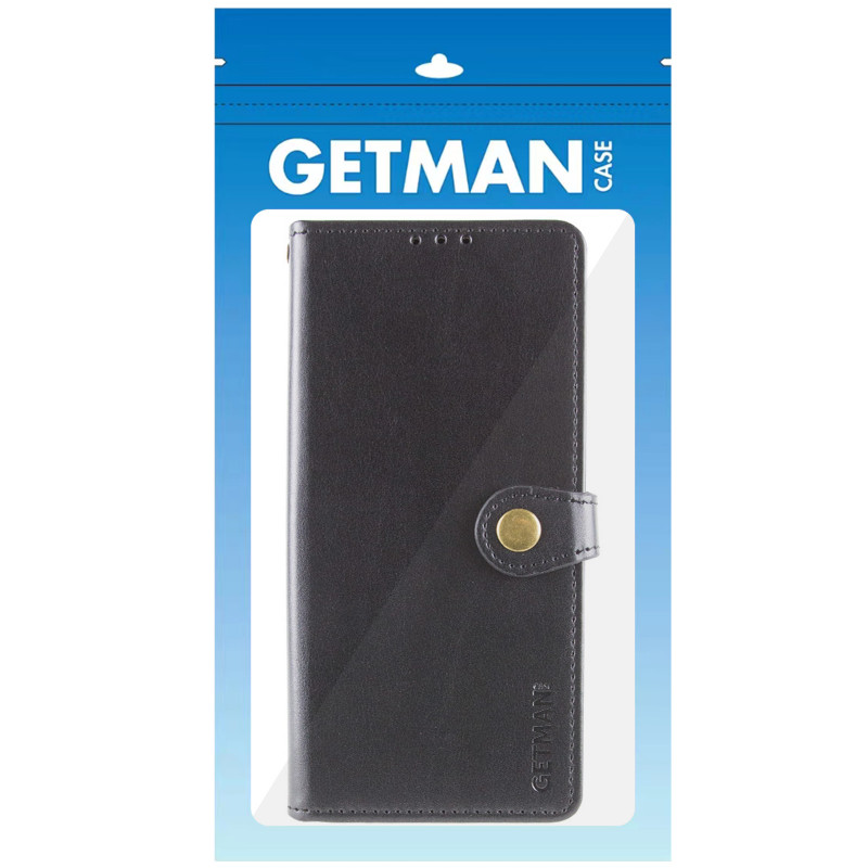 Кожаный чехол-книжка GETMAN Gallant (PU) для Samsung Galaxy S23 FE (Черный) в магазине vchehle.ua