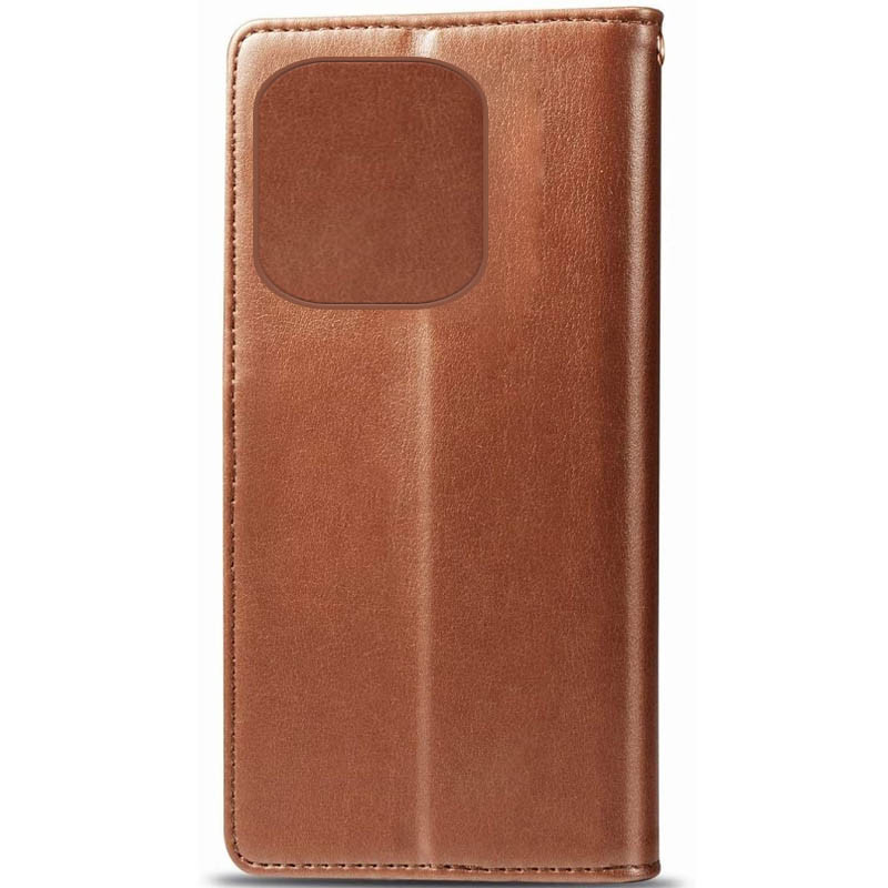 Купити Шкіряний чохол-книжка GETMAN Gallant (PU) для TECNO Spark 10 Pro (Коричневий) на vchehle.ua