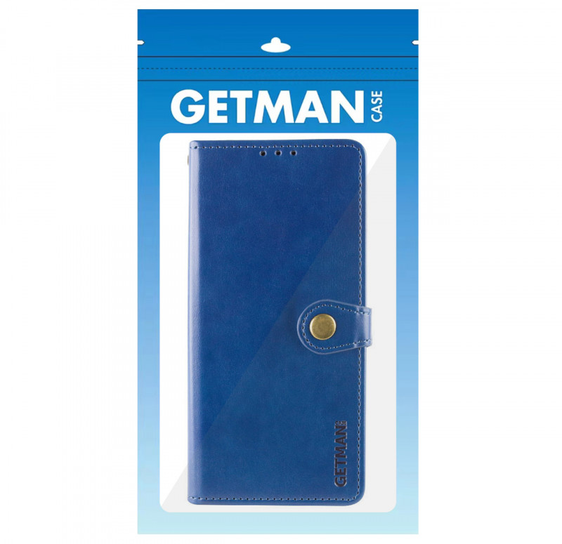 Купить Кожаный чехол-книжка GETMAN Gallant (PU) для ZTE Nubia V60 (Синий) на vchehle.ua