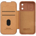Купить Кожаный чехол-книжка Nillkin Qin Pro Camshield для Apple iPhone 17 Pro (6.3") (Brown) на vchehle.ua