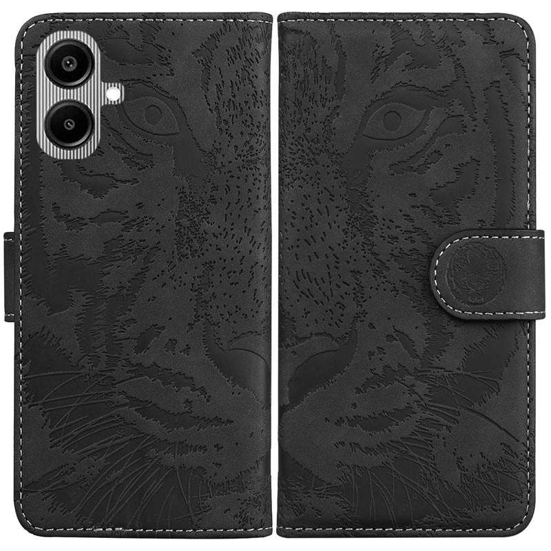 Купить Кожаный чехол-книжка Tiger для Samsung Galaxy A07 / A06 (Black) на vchehle.ua