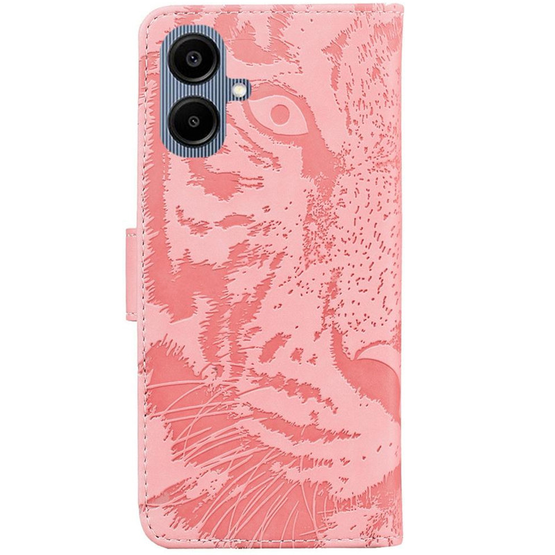 Фото Кожаный чехол-книжка Tiger для Samsung Galaxy A07 / A06 (Pink) на vchehle.ua