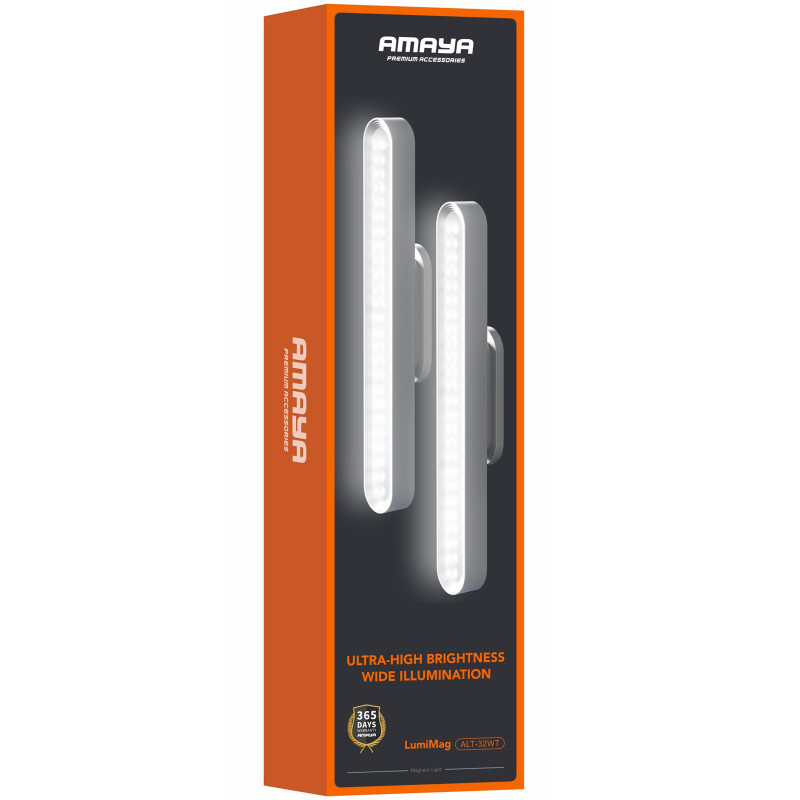 Фото LED лампа Amaya ALT-32WT Eye-protecting 1800 mAh (2ps) (White) на vchehle.ua