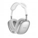 Накладные беспроводные наушники Hoco W55 Plus Happiness ANC noise reduction (Silver)