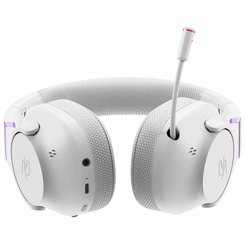 Фото Накладні бездротові навушники Proove Gaming Bliss with microphone (APP) (White) в маназині vchehle.ua