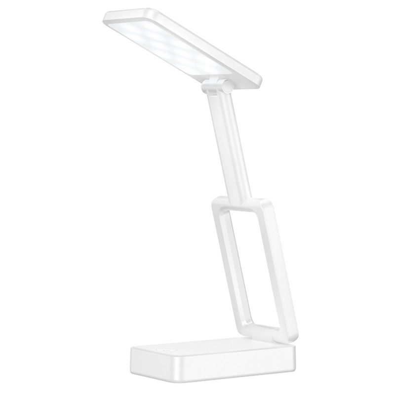 Купить Настольная LED лампа Hoco HX18 Foldable (White) на vchehle.ua