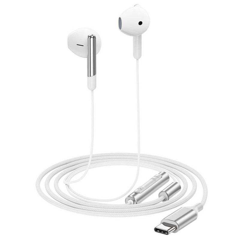 Наушники Acefast L3 (Type-C/1.2m) (White) в магазине vchehle.ua