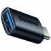 Переходник Baseus Ingenuity Series Mini Type-C to USB 3.1 (ZJJQ000001) (Blue)