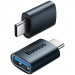Фото Переходник Baseus Ingenuity Series Mini Type-C to USB 3.1 (ZJJQ000001) (Blue) на vchehle.ua