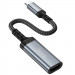 Фото Перехідник Hoco UA43A Type-C to HDTV (0.2m) (Metal gray) в маназині vchehle.ua