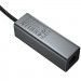 Фото Переходник HUB Hoco HB1D USB to USB2.0*3+RJ45 (Metal gray) в магазине vchehle.ua