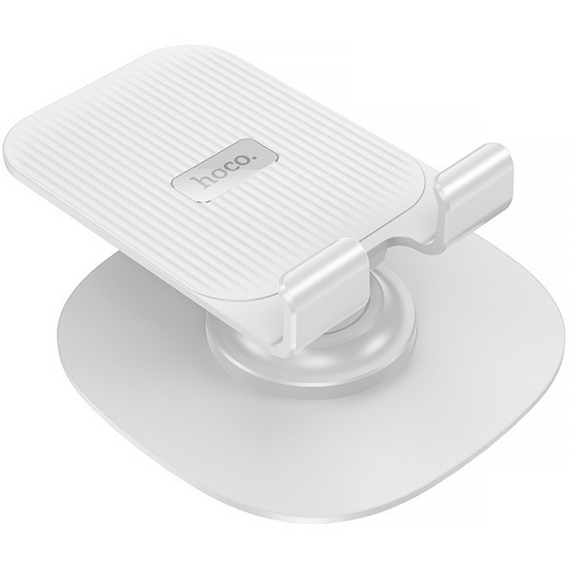 Фото Подставка для телефона Hoco HD6 Winner dual-axis rotating (White) на vchehle.ua
