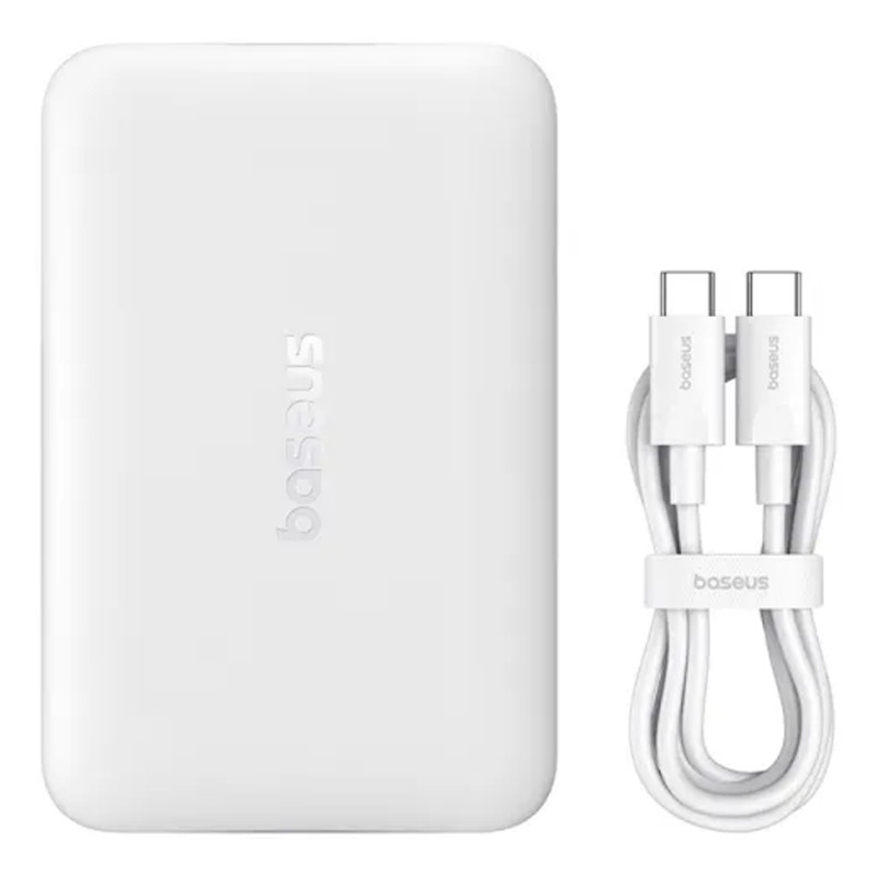 Купить Power Bank Baseus 10000mAh EnerFill FM11 Ultra-Mini 22.5W с БЗУ (PPFM11-1022) (White) на vchehle.ua