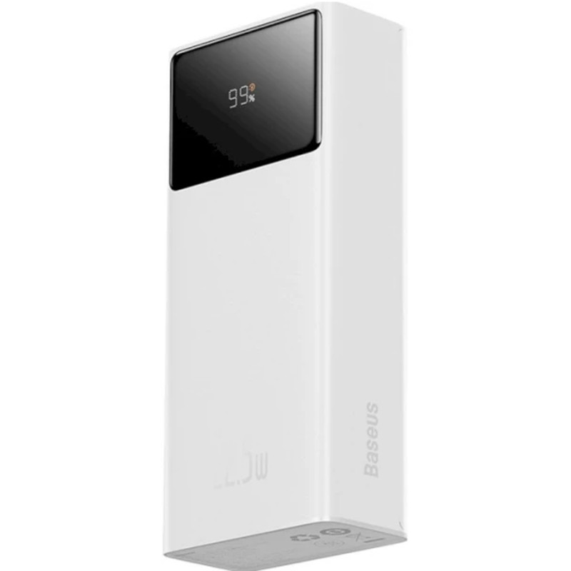 Power Bank Baseus 30000 mAh EnerFill FP41 PD22.5W  (E0027K) (Moon White)