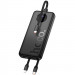 Power Bank Hoco 10000 mAh J132 Sabio 22.5W+PD20W with 3 cables (Black)