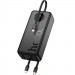 Фото Power Bank Hoco 30000 mAh J132B Sabio 22.5W+PD20W with 3 cables (Black) на vchehle.ua