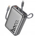 Power Bank Hoco 20000 mAh Q39 Eminente 22.5W+PD20W с БЗУ Type-C + Lighting (Metal gray)