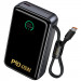 Power Bank Hoco 20000 mAh Q54 Shine PD45W with cable (Metal gray)