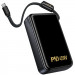 Power Bank Hoco 20000 mAh Q54 Shine PD45W with cable (Metal gray) в магазині vchehle.ua