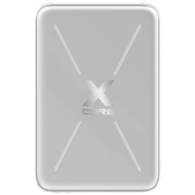 Фото Power Bank Proove 10000 mAh X-Core 22.5W с БЗУ (Silver) на vchehle.ua