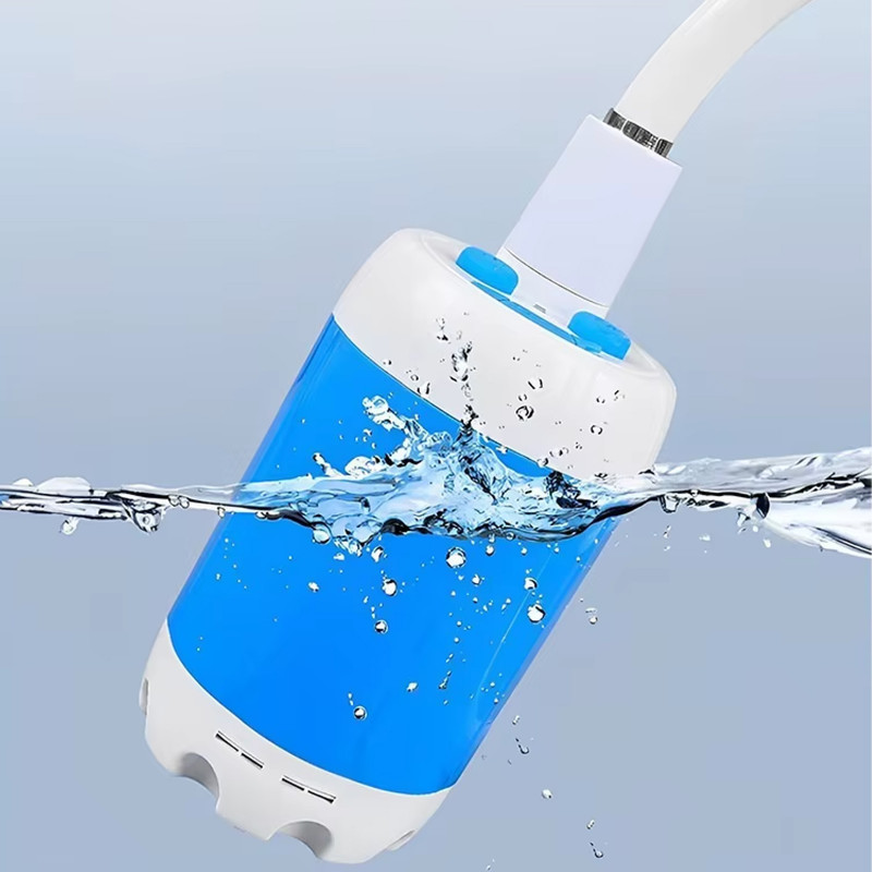 Портативный душ RA-01 4000mAh, power 3-5 L/min (USB-C) (White) в магазине vchehle.ua