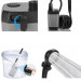 Фото Портативный душ Spopal Pro Water Temp and Battery Level Indicator 6000mAh + bucket 20L (USB-C) (Black) в магазине vchehle.ua