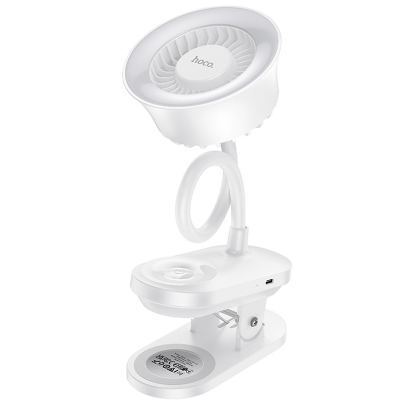 Заказать Портативный вентилятор Hoco HX610 handheld folding fan 1800 mAh (White) на vchehle.ua